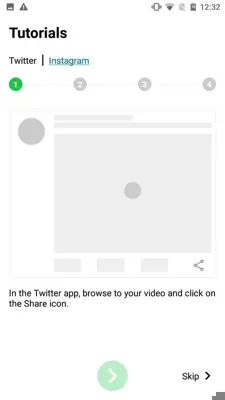 Download Twitter Videos android App screenshot 1