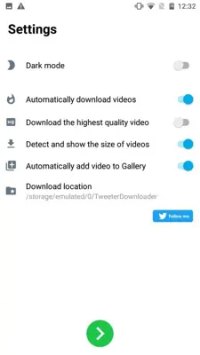 Download Twitter Videos android App screenshot 3